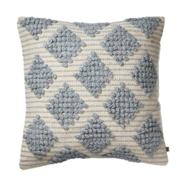 Housse de coussin Bleu clair ivoire Minna