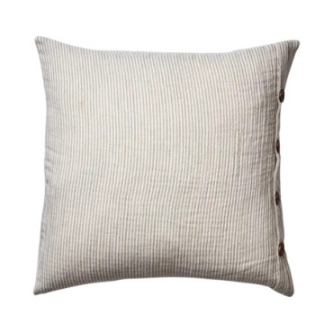 Housse de coussin Ivoire gris Fernando