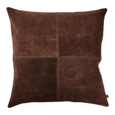 Housse de coussin Marron foncé Savanna