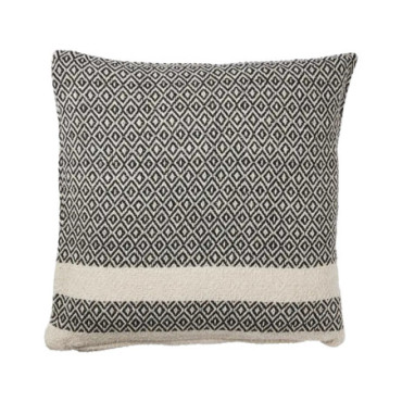 Housse de coussin Noir ivoire Anna