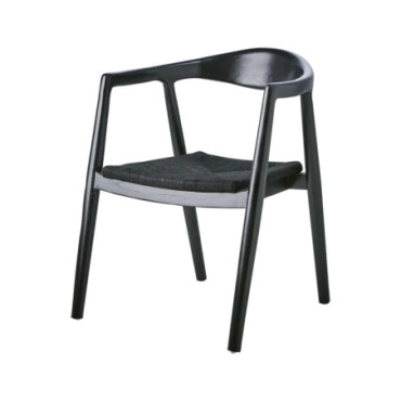 Fauteuil Noir Portland