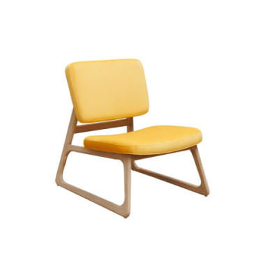 Fauteuil jaune Orpiment