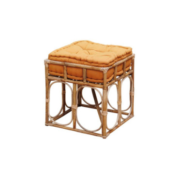 Tabouret orange India