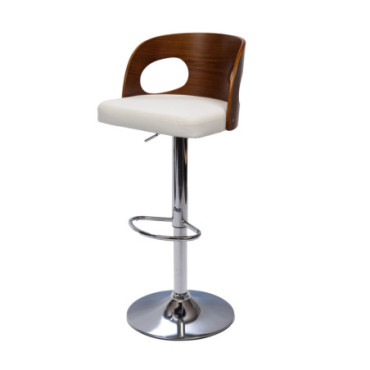 Tabouret Bar Pu Blc Emilie