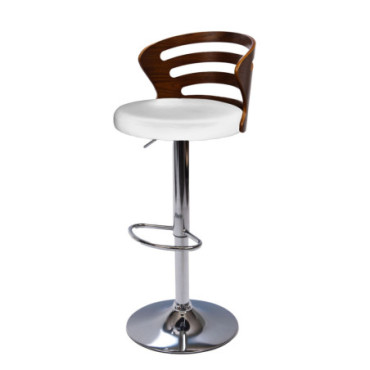 Tabouret Bar Pu Blc Emilio