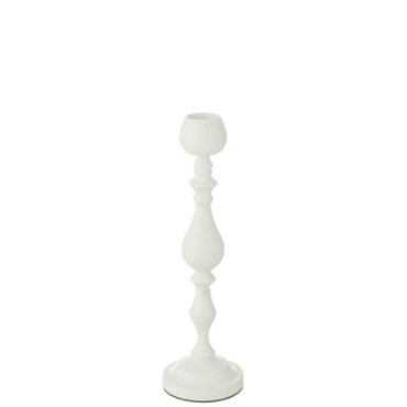 Photophore Monarchy Metal Blanc Petit