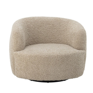 Fauteuil de salon Bocca Nature Polyester