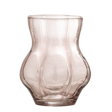 Vase Tava Rose Verre