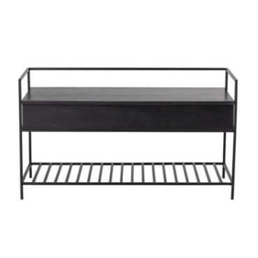 Banc Abelone Noir FSC 100% Mango