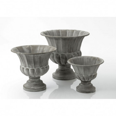 Vases Medicis Bas - Set de 3