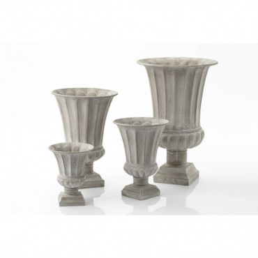 Vases Medicis Taupe Grise - Set de 4