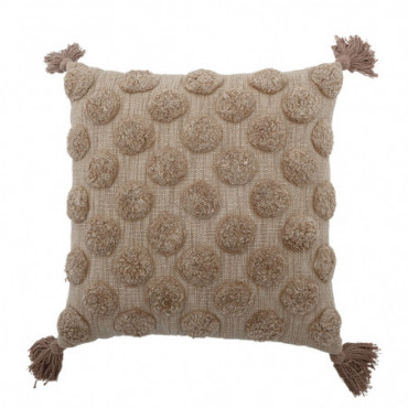 Coussin Binette - Marron - Coton